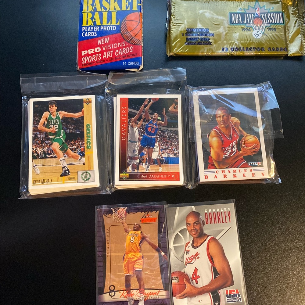 1990s 90+ Basketball Cards Lot